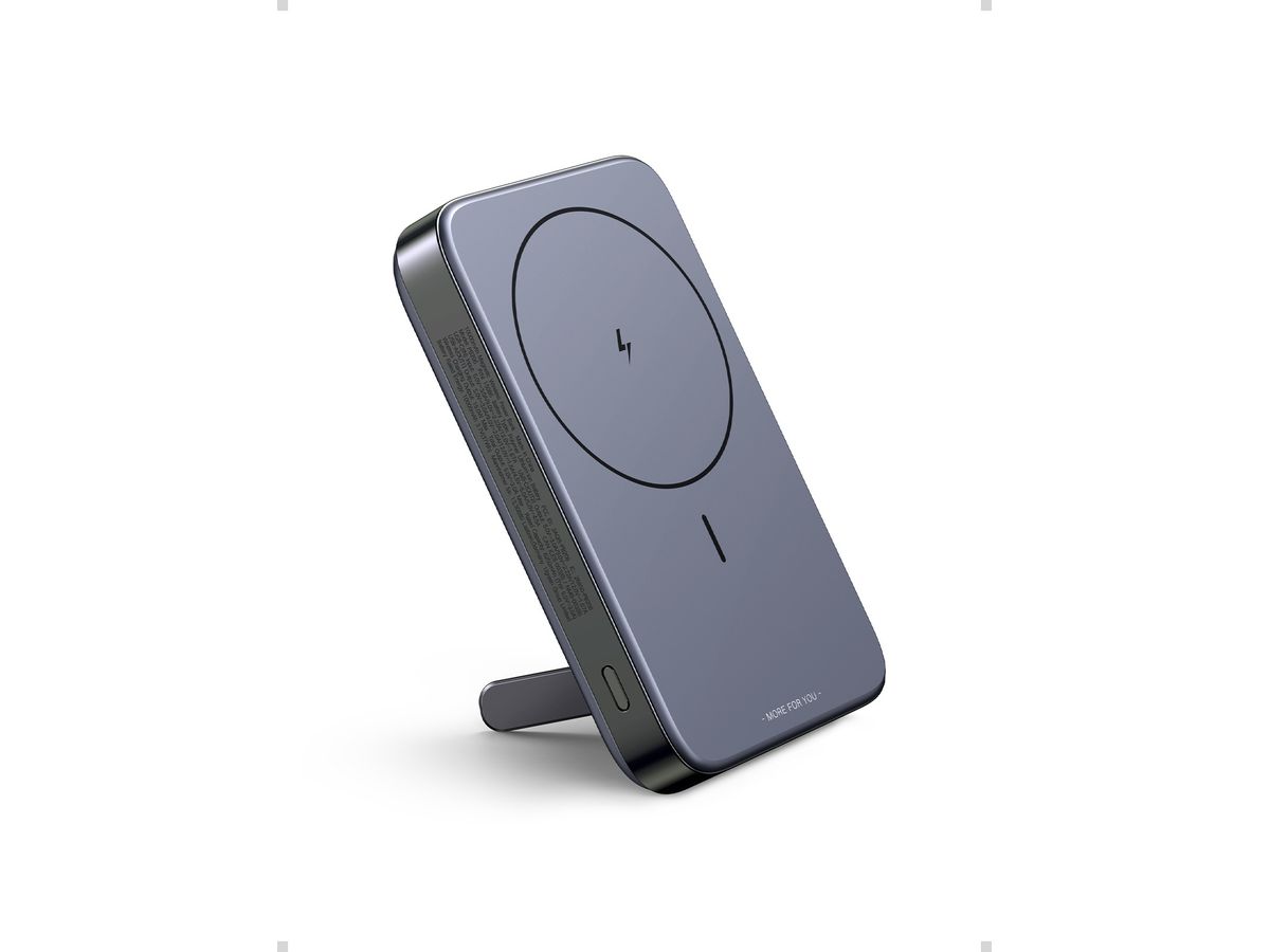 UGREEN Magnetic Power Bank 10000mAh 15086 20W, Wireless, Space Gray (6941876210862)