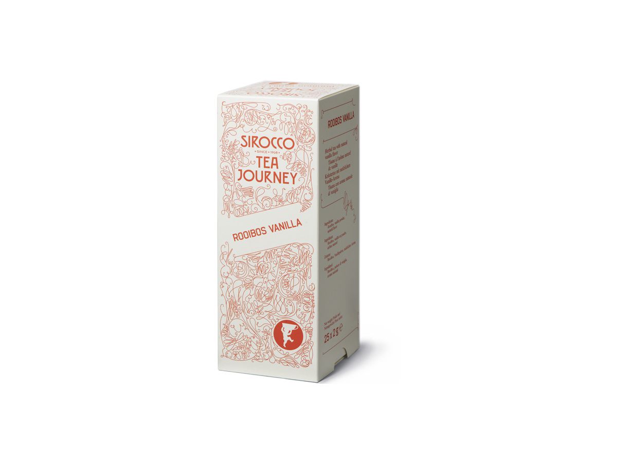 SIROCCO Rooibos Vanilla Tea 827 25 piramidi (7611864008076)
