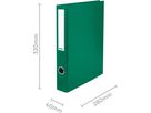 BIELLA Cart. anelli Dinor-Quatro 4cm 12644430U verde, 4-anelli A4 (7611365255986)