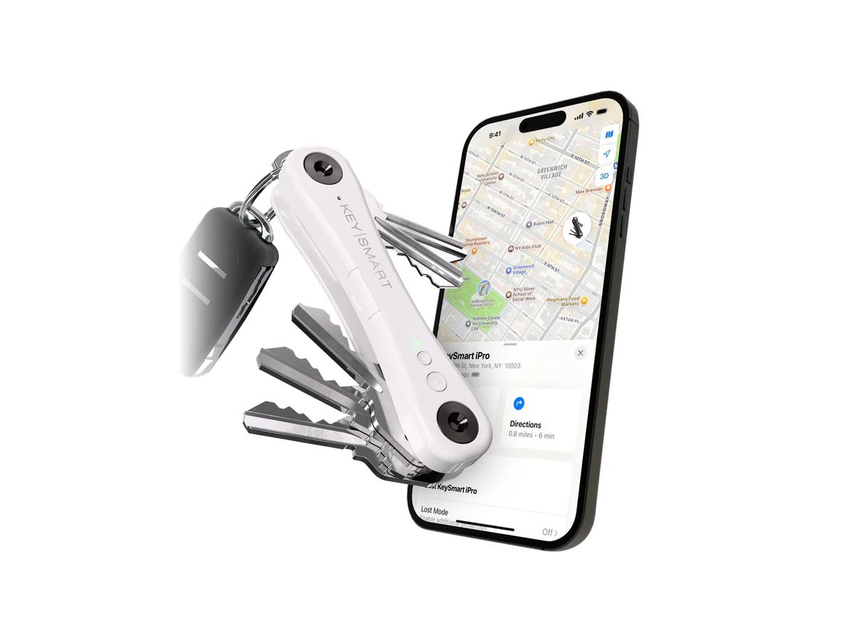 KEYSMART iPro V3 KS431-WHT-V3 Apple Find My, White (0810024058686)