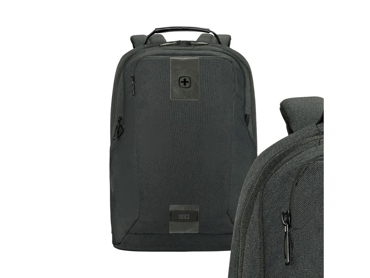 WENGER MX ECO Professional 16 Inch 612261 Laptop Backpack Charcoal (7613329169599)