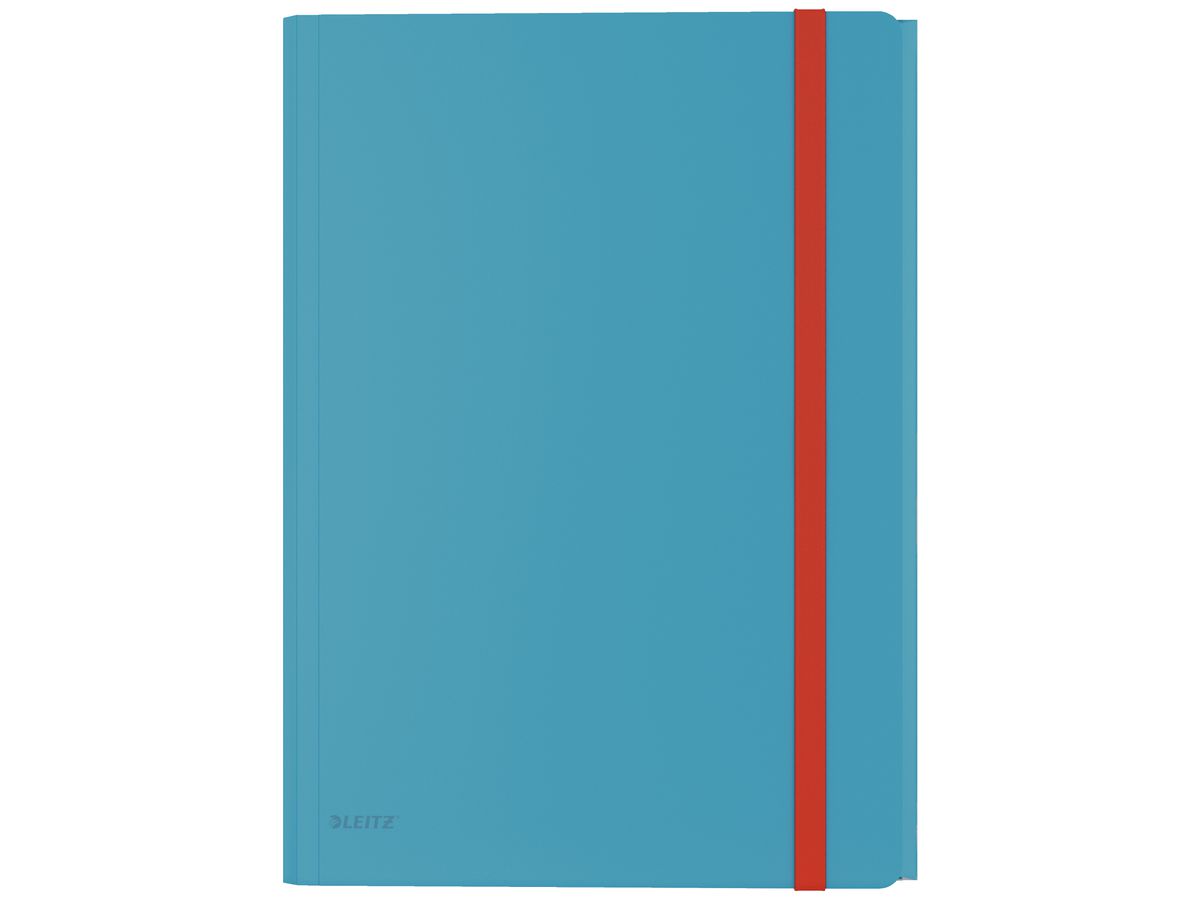 LEITZ Pochettes à élast. Cosy A4 4619-00-61 bleu, PP (4002432125708)