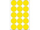 HERMA Marqueurs 32mm 2271 jaune 480 pcs./32 flls. (4008705022712)
