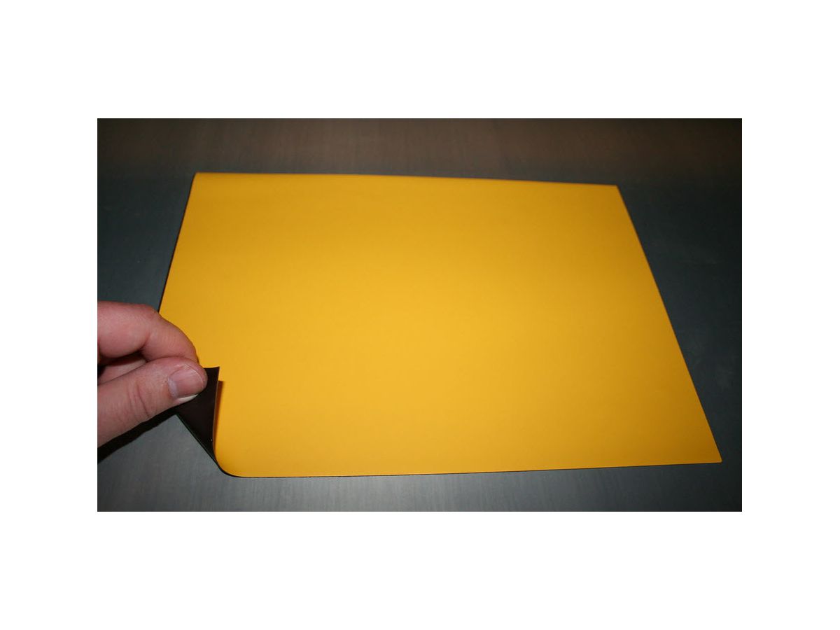 MAGNETOPLAN Carta Calamita A4 1266002 giallo (4013695008196)