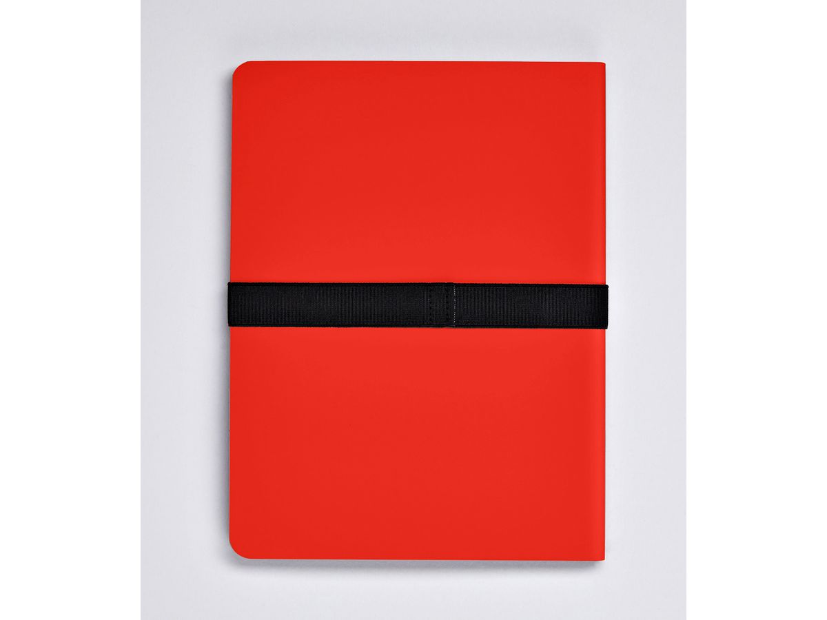 NUUNA Notizbuch Not White A5 55218 Red,blanko,176 S. (4260358555218)