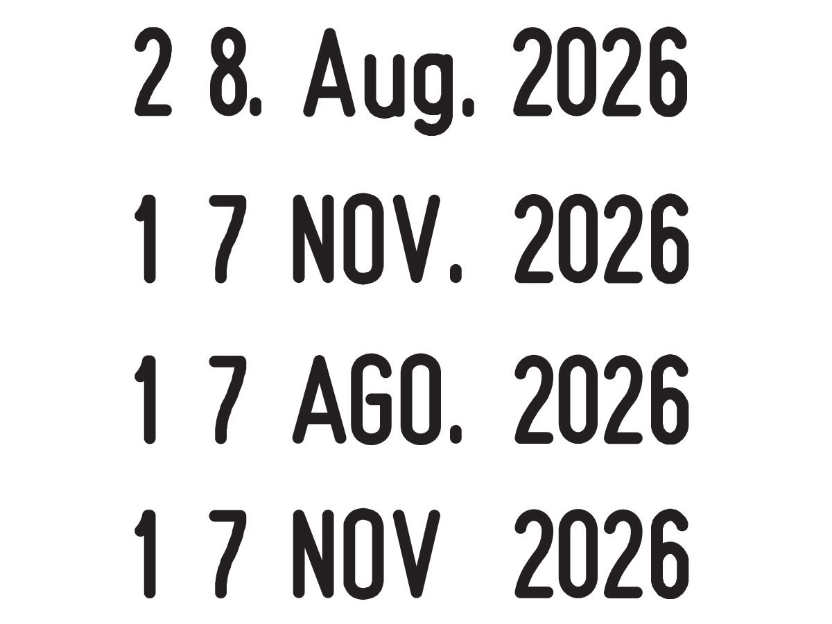 TRODAT Dataro D 5030D-EK-SC 4mm (0190084204323)