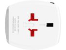 SKROSS World Travel Adapter 1.302967 MUV USB AC (CH Version) (7640166324102)