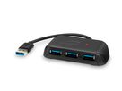 SPEEDLINK SNAPPY EVO USB-A Hub, 4-Port SL-140109-BK USB 3.2 (5 Gbit-s), black (4027301752281)
