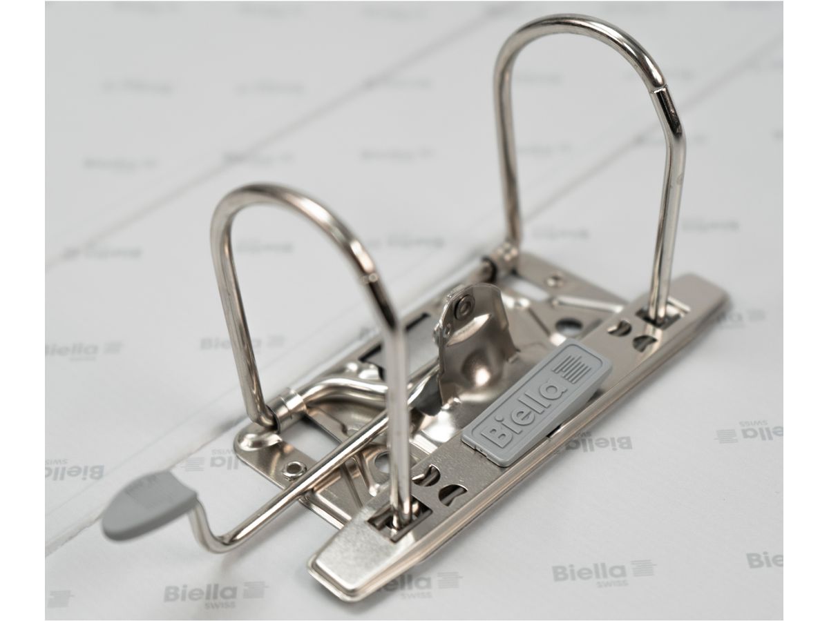 BIELLA Raccoglitore 8cm 12045800U grigio A4 orriz (7611365202218)