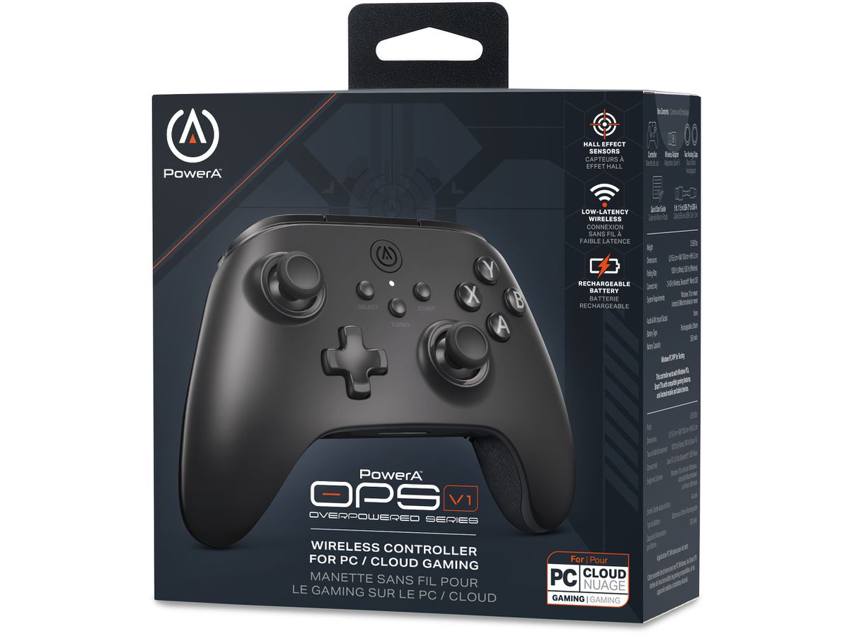 POWER A OPS V1 Wireless Controller PCGP0381-01 PC/Cloud Gaming (0617885108914)