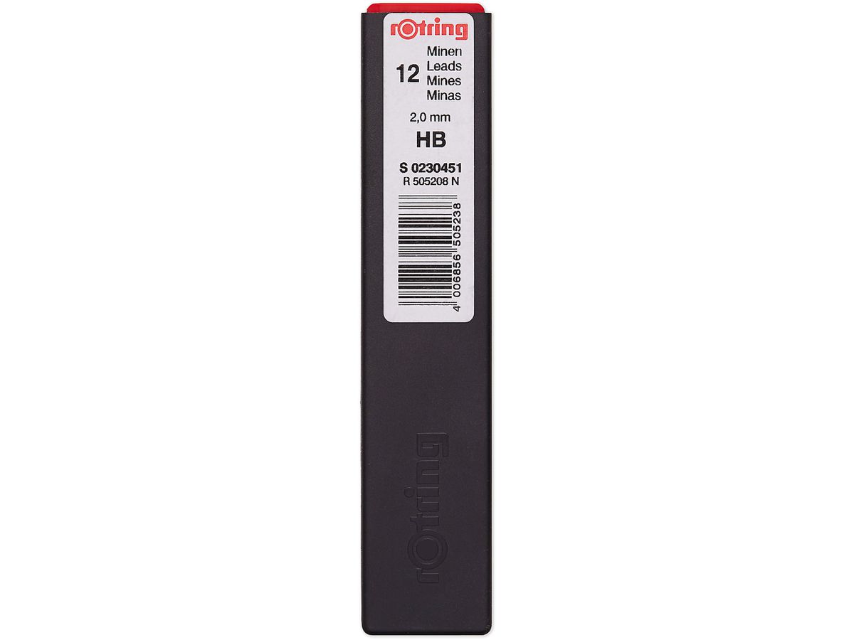 ROTRING Minen 2mm S0230451 Dose, 12 pcs. (4006856505238)