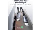 UGREEN Cable USB-C-to-USB-C, PD 3.1 90440 Charging&Data (240W), 2m (6957303894406)