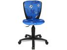 TOPSTAR Chaise de bureau enfant 70570CA40 High S'cool, bleu, Football (4014296953311)