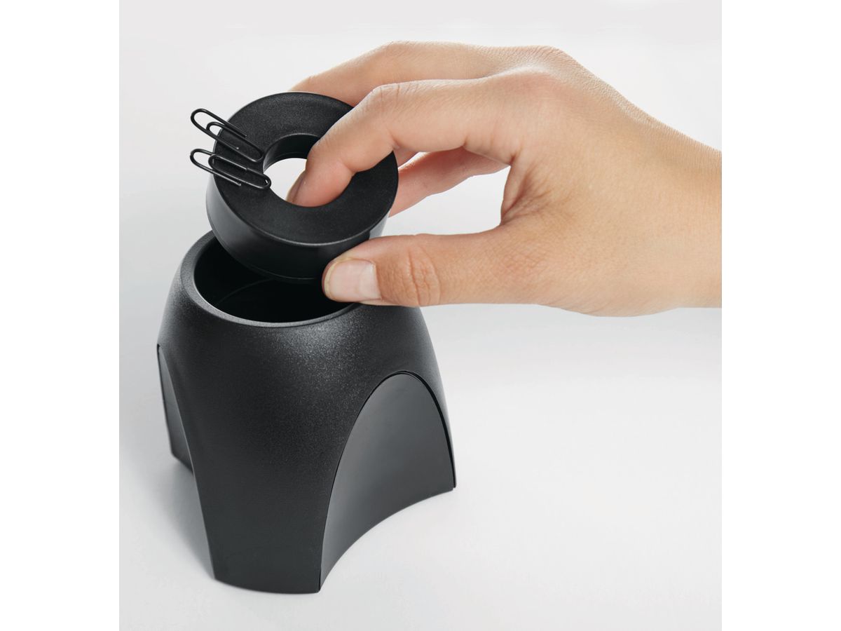 HAN Dispenser fermagli 5.90 nero (4012473175211)