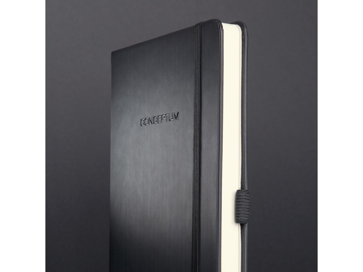 CONCEPTUM Taccuino A4 CO108 black, Dot-Lineatur, 194 p. (4004360821417)