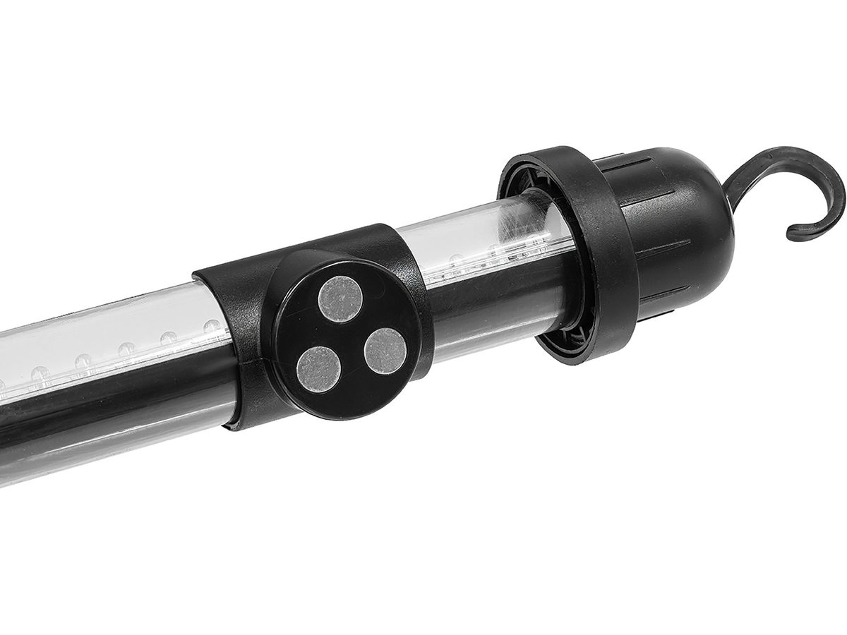 STEFFEN Lampe torche LED Worklight 65 00002 noir, batterie, 3.5W (7611007154189)