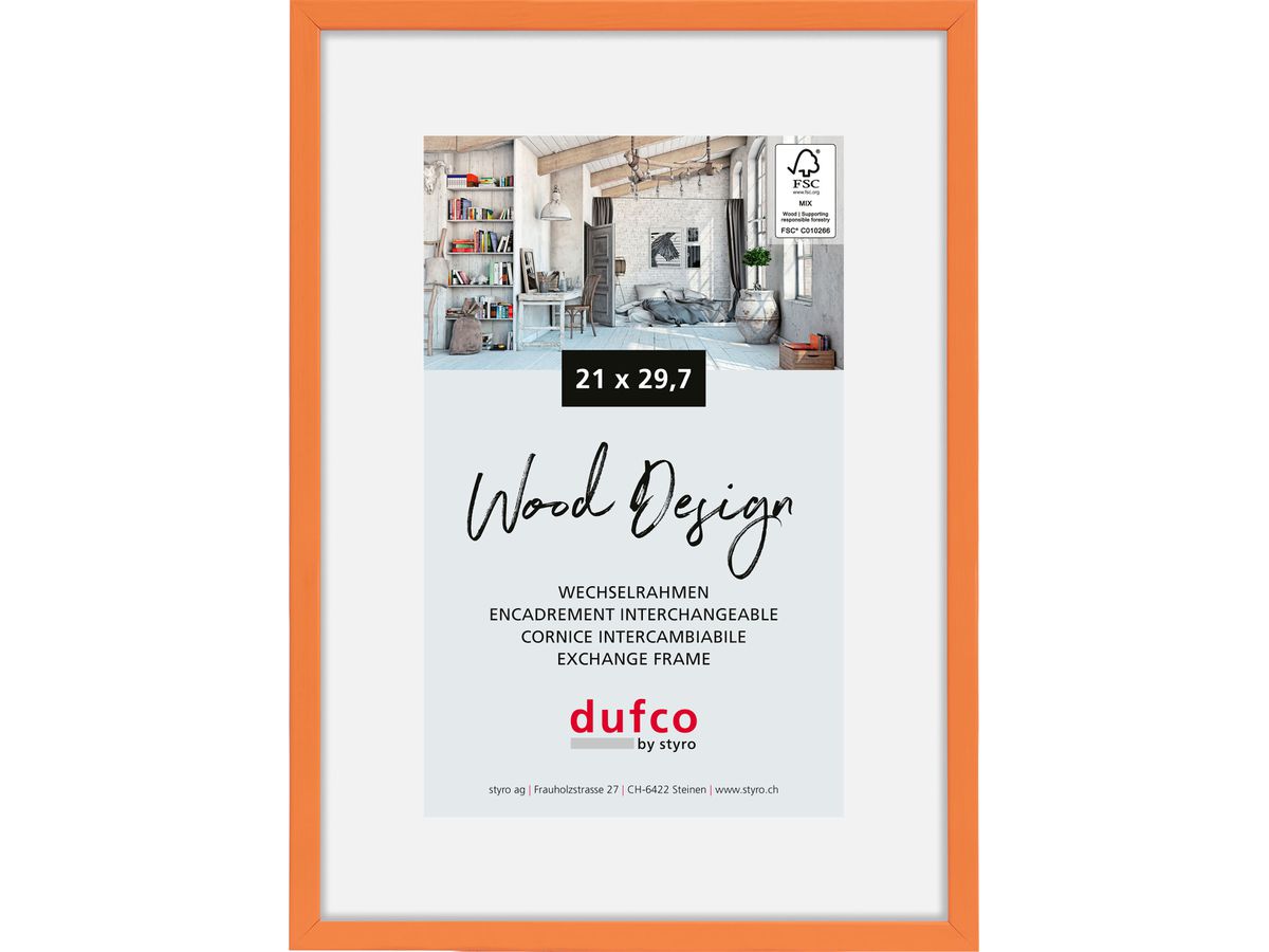 DUFCO Cornice Hay 21x29.7cm 1610.81104 arancione (7612176094726)