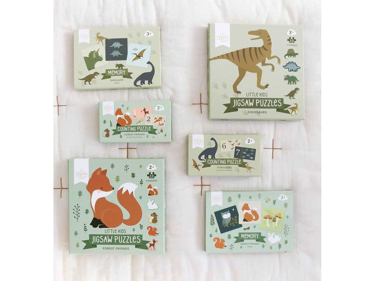 ALLC Puzzle PGPUFF05 Forest friends 5 pezzi (8719715002248)