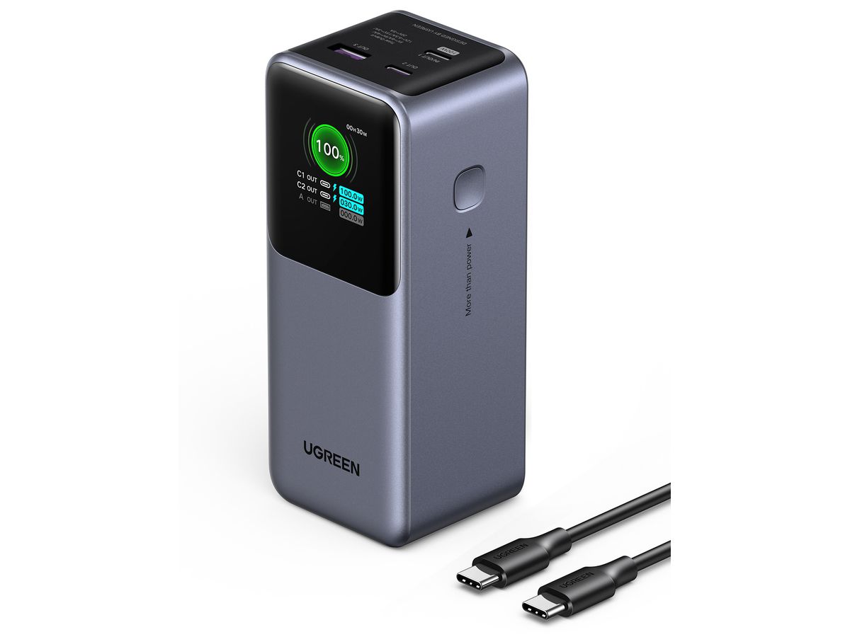 UGREEN Nexode Power Bank 20000mAh 35524B 130W Fast Charging (6941876242924)
