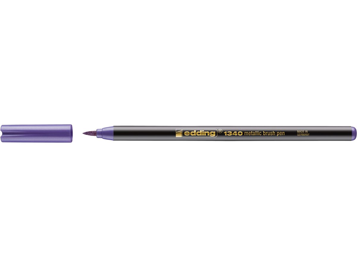 EDDING Brushpen 1340 004723-078 Metallic viola (4057305046376)