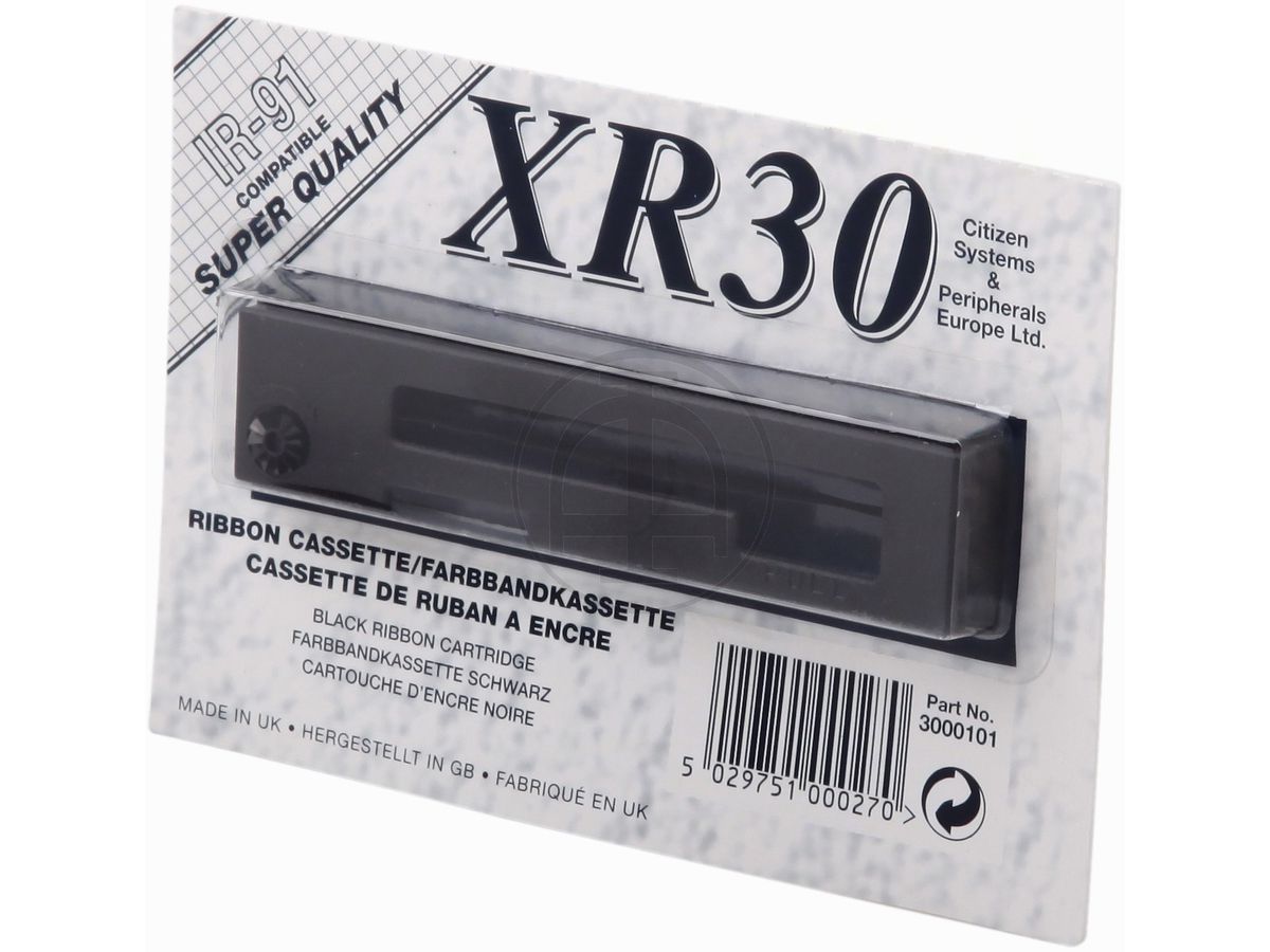 CITIZEN Farbband Nylon schwarz IR-91B CBM 910 (5029751000270)