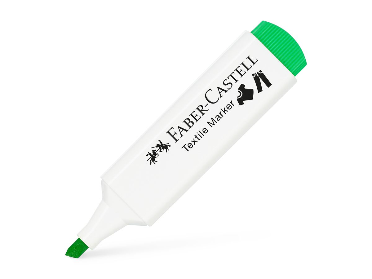 FABER-CASTELL Marcatori tessili 1.2-5mm 159591 multicolor 4 pezzi (4005401595915)