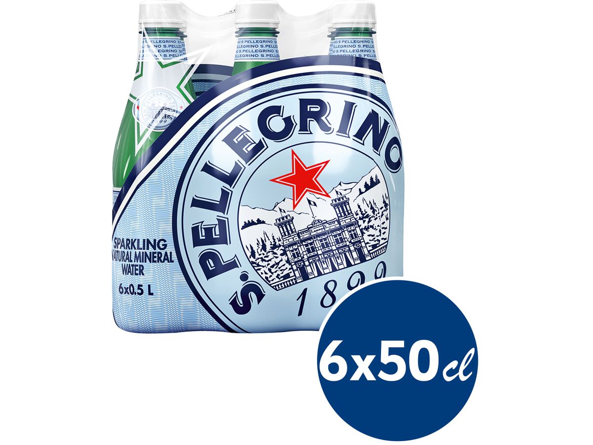 SAN PELLEGRINO frizzante 12353482 50 cl, 6 pz. (8002270049941)