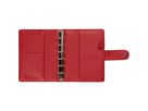 SUCCES Agenda Junior Ringbuch Cadiz 84236545U Leder rot 11x14.2cm (8717481150248)