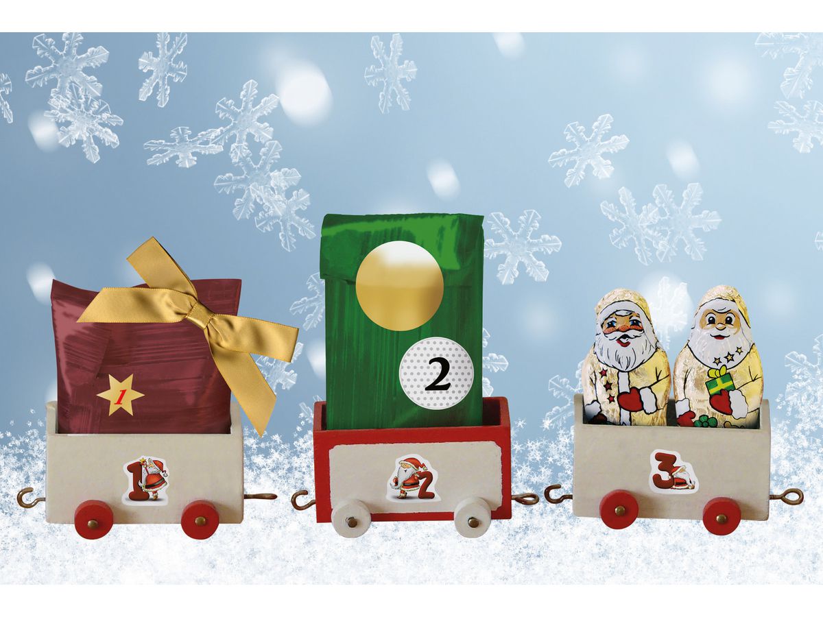 HERMA Sticker avvento 15255 nero 24 pezzi /2 fogli (4008705152556)