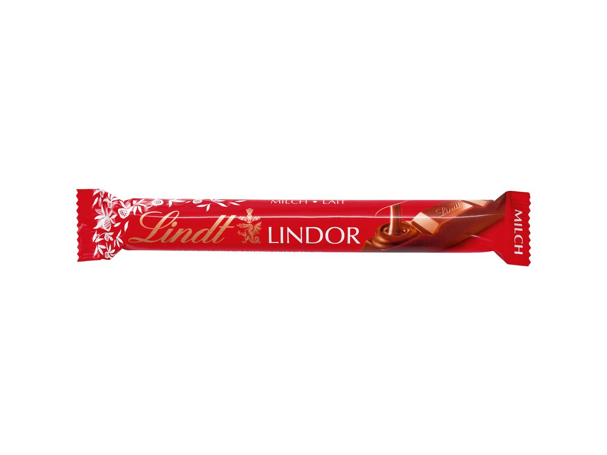LINDT Barrette di cioccolato 631318 Latte Lindor 24x38g (4000539363108)