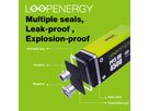 VERICO LoopEnergy Akku USB-C 1UDBT-A3WEB2 9V/6LR61 (500mAh) 2 Stück (4713095608995)