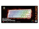 DELTACO Mechanical Keyboard DK470 GAM-175-W-CH Hot-Swap,KTT Switches,White (5706470154803)