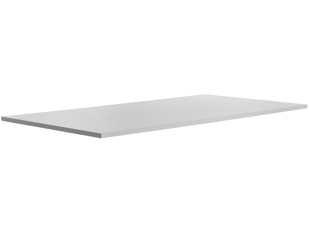 TOPSTAR Tischplatte 180X80cm O18080G grau, für E-Table (4014296845050)
