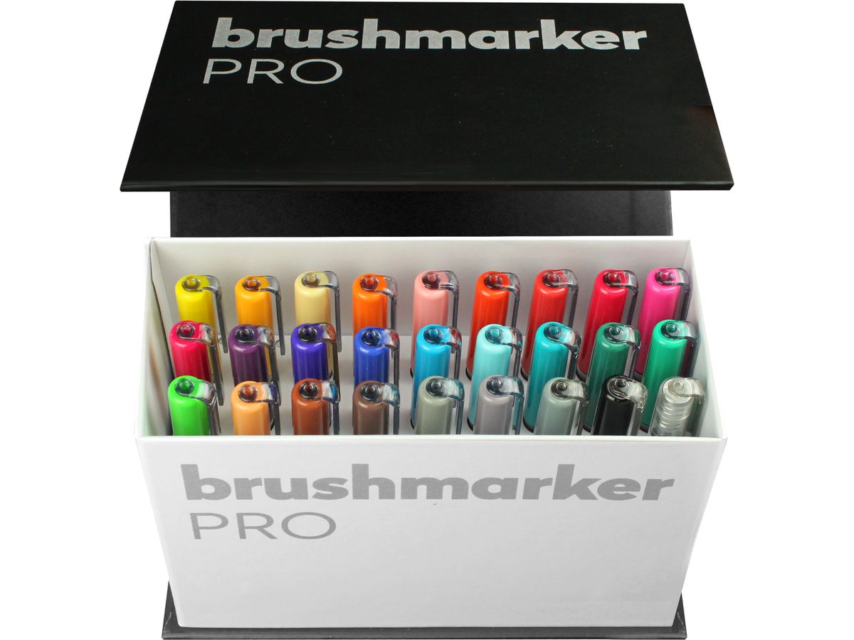 KARIN Brush Marker PRO 27C9 Mini Box 26 Farben (5904446025687)