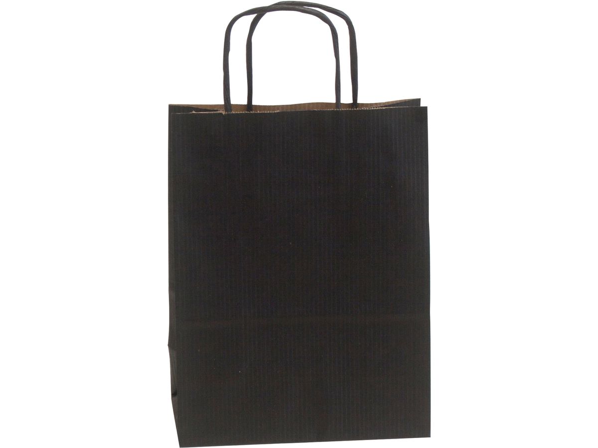 NEUTRAL Sacchetto Allegra nero SDF16-798 Kraft,110g, 16x8x21cm 25 pz. (8006715312867)