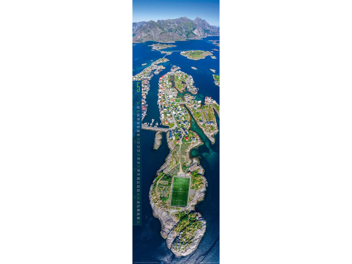 ACKERMANN Bildkalender 2026 2624 Terra ML 33x100cm (9783838426242)