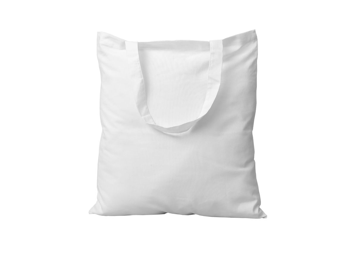 I AM CREATIVE Stofftasche 38x42cm 1212.71 weiss, mit Kurzhenkel (7611983164196)