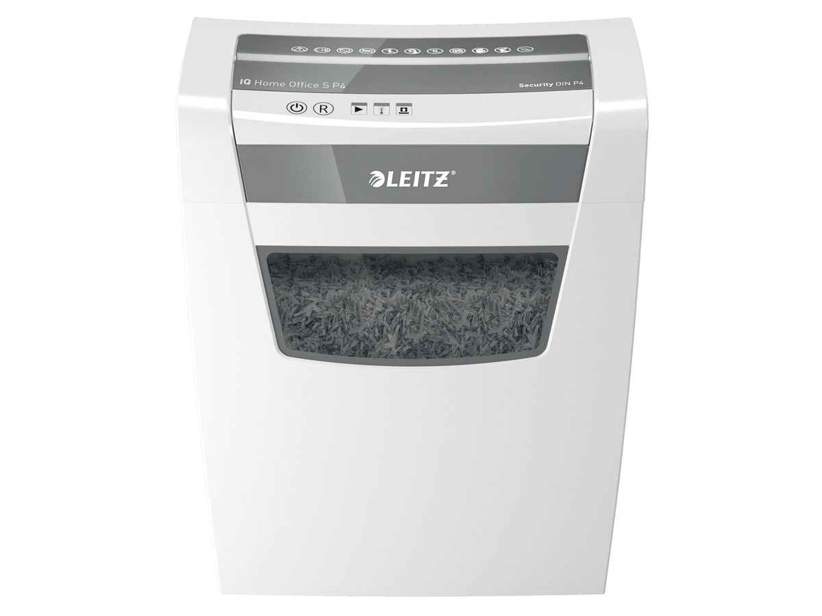 LEITZ Destructeur doc IQ Home Office 8036-00-00 Modèl S P4 80360000 12 feuill. (4002432134977)