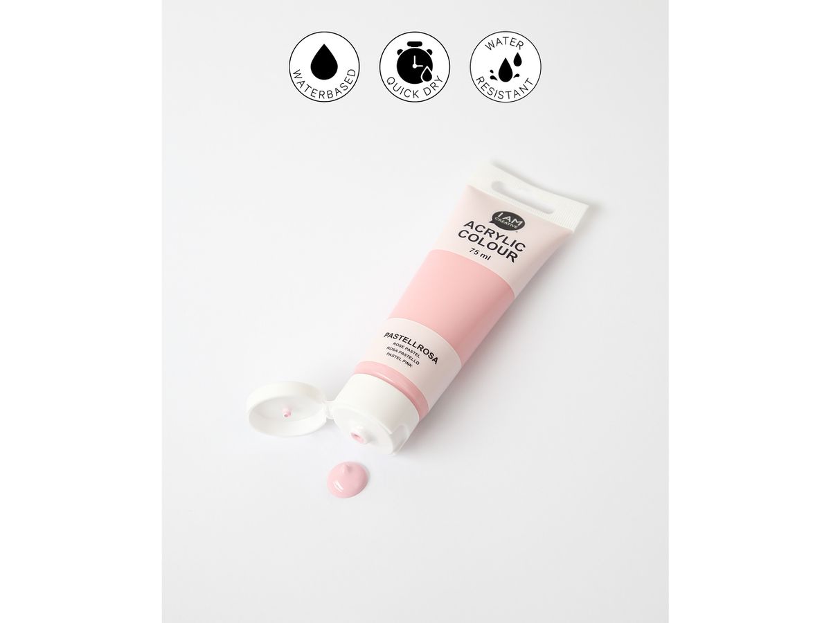 I AM CREATIVE Peinture acrylique 75ml 2001.33 rose pastel (7611983216796)