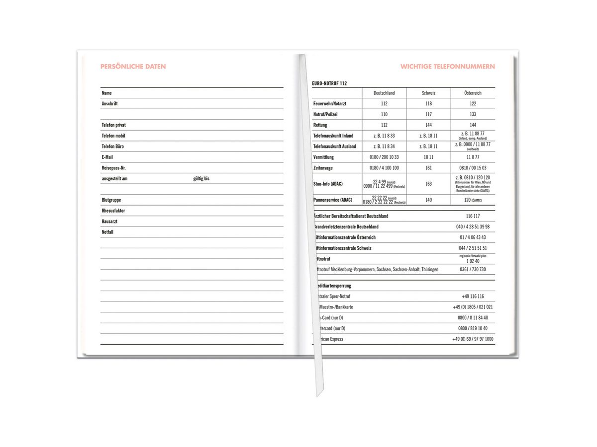 HEYE Lady Tagebuch/Kalender 2026 1410+26 1W/1S DE 15.2x21.5cm (9783756409594)