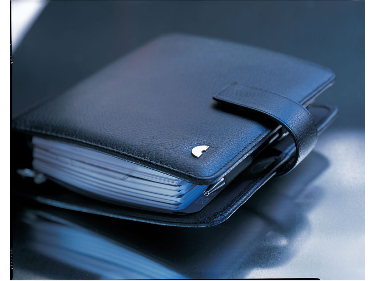 CHRONOPLAN Ringbuch Einsteiger Standard 50108Z.26 ProGrip Mat. Schwarz Midi (4004182501085)