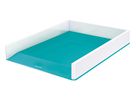 LEITZ Corbeille à courrier WOW A4 5361-10-51 blanc/bleu (4002432122011)