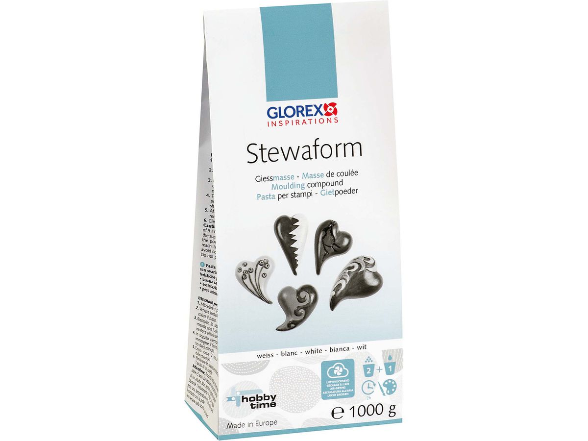 GLOREX Massa da colata 1kg 62606500 Stewaform (4013340065000)