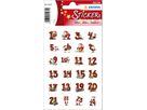 HERMA Sticker Avent 15071 rouge 72 pcs./3 flls. (4008705150712)