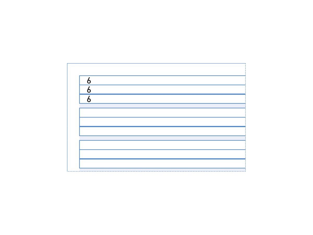 INGOLD-BIWA Basisline quaderno A4 0420.1841 bianco, 90g 6mm 25 pz. (7640128087939)