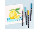 TOMBOW Dual Brush Pen ABT ABT-6PLEMON Lemon Squeezy 6 Stück (4003198106260)