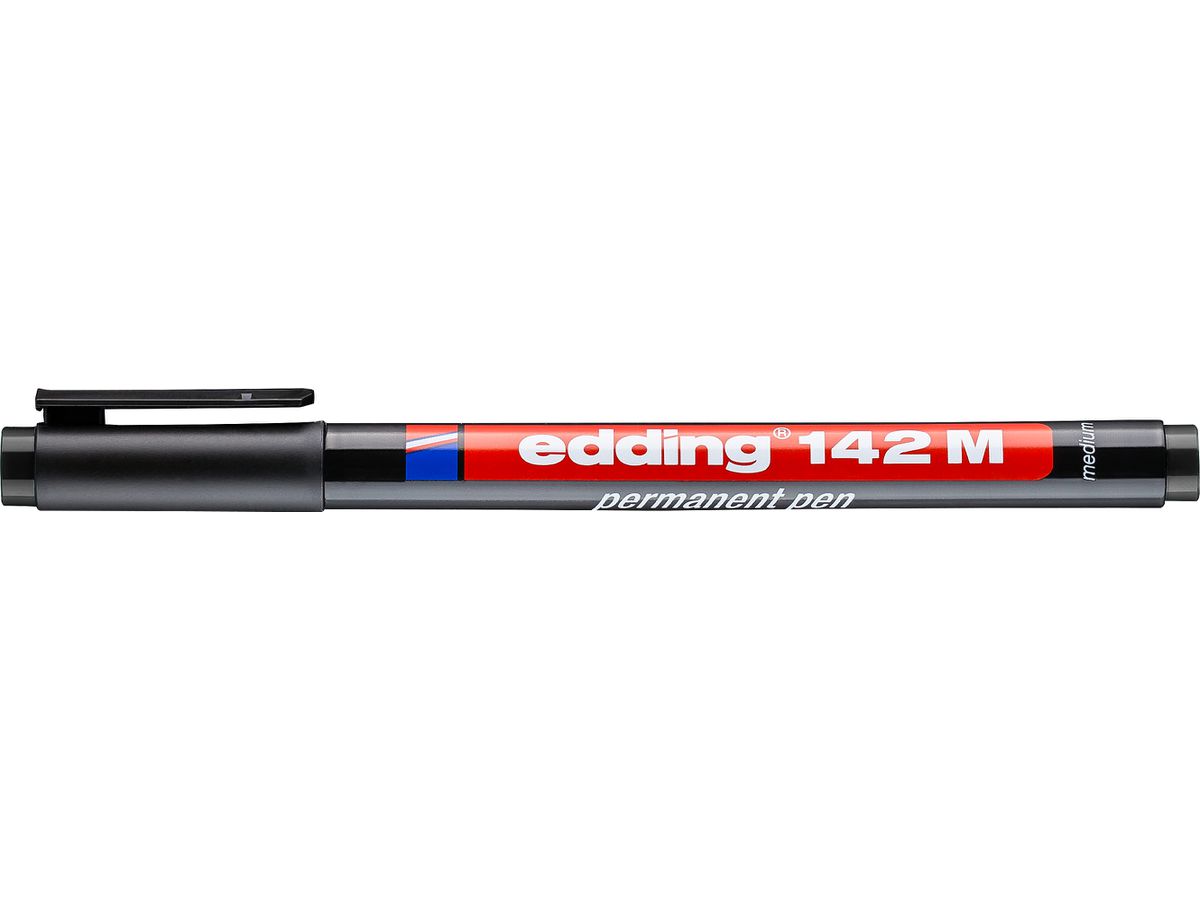 EDDING OHP-Marker permanent M 142-1 schwarz (4004764000760)