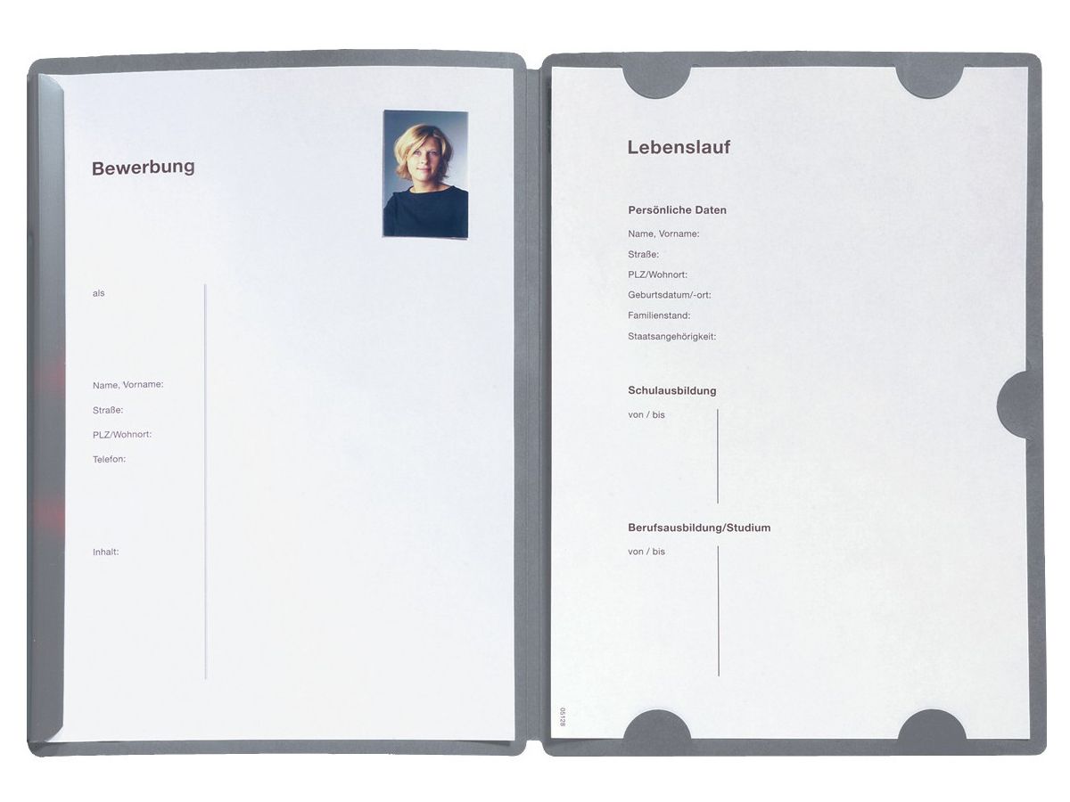 PAGNA Cartell.di present. Select A4 22016-06 grigio 3 pezzi (4013951010895)