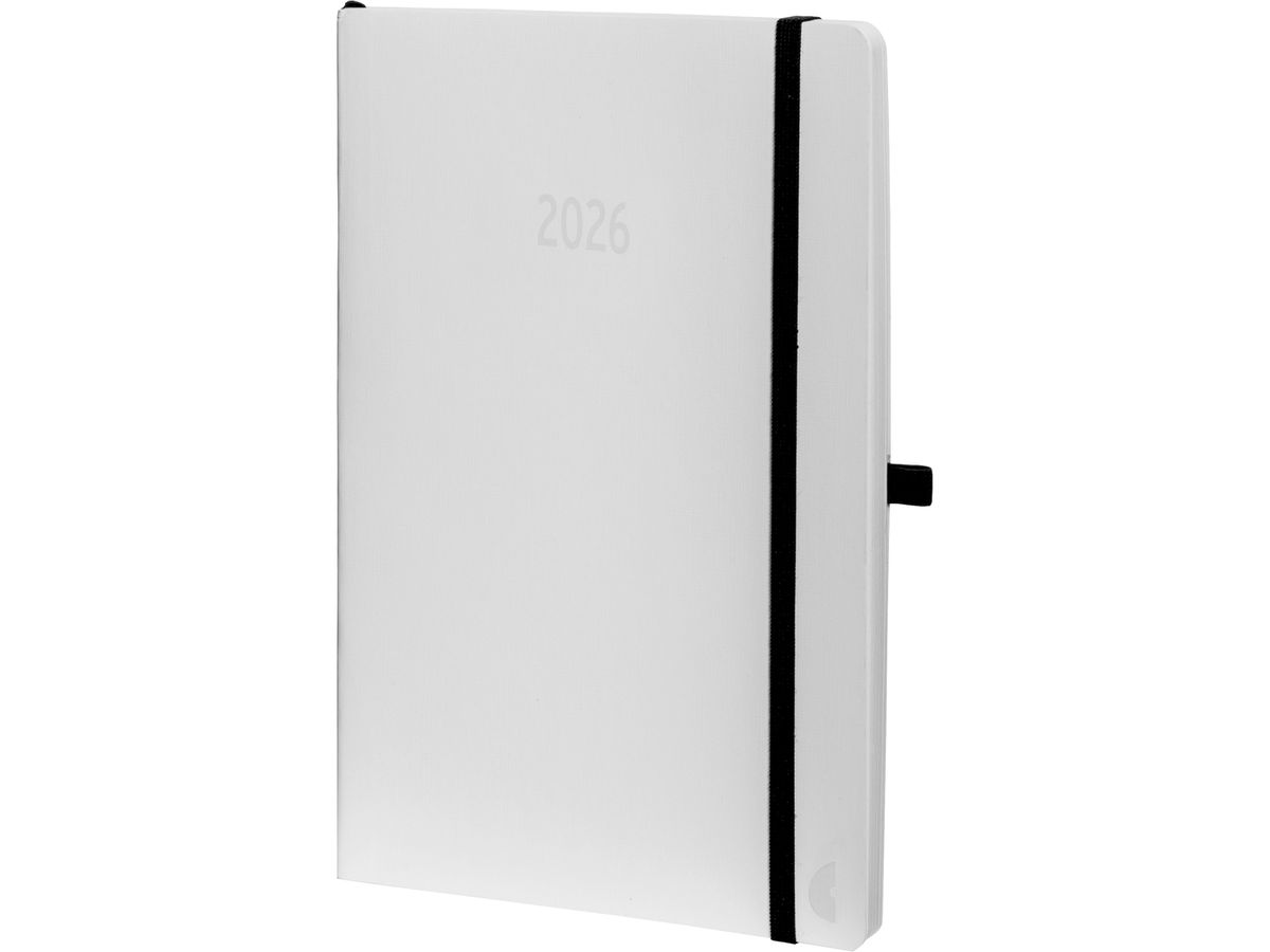 CHRONOPLAN Chronobook Black&White 2026 50936Z.26 1S/2P blanc SC A5 (4004182088357)