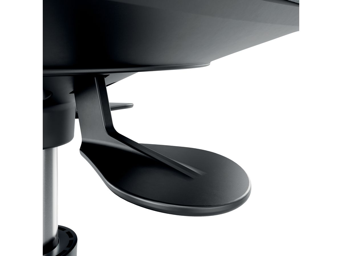 LEITZ Tabouret Ergo Active 6577-00-95 Roulettes, équilibre, noir (4002432136094)